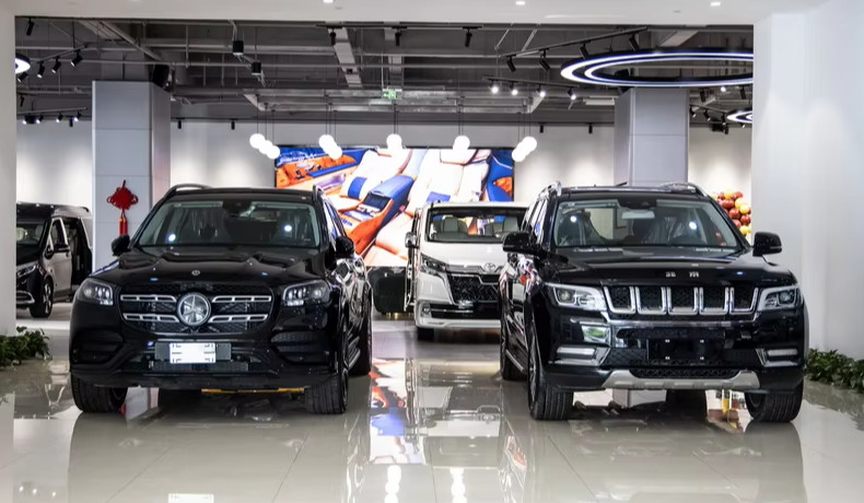 AVIC Lantian AUTOMOBILE SALES&amp;SERVICE (SHANGHAI) Co., Ltd. 工場生産ライン