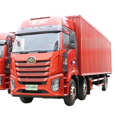 FAW Jiefang J6G 中型トラック 6x2 バン 7-10 トン 8 ホイラー フェンス トラック 輸送車