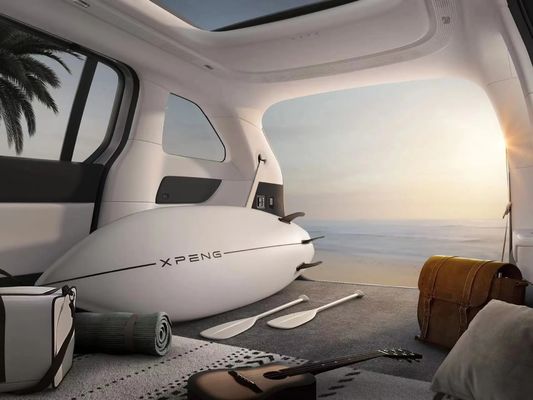 Xpeng X9の最高の大型MPVEカー 702km超長距離と高速充電時間
